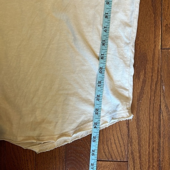 Free People | We the Free Puff Shoulder Oatmeal Clover Top Medium Boho Cotton - Picture 10 of 10